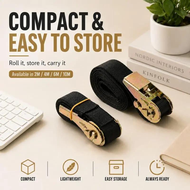 Hàng hóa dây đeo lashing nhiệm vụ nặng nề điều chỉnh Ratchet dây đeo hàng hóa…
