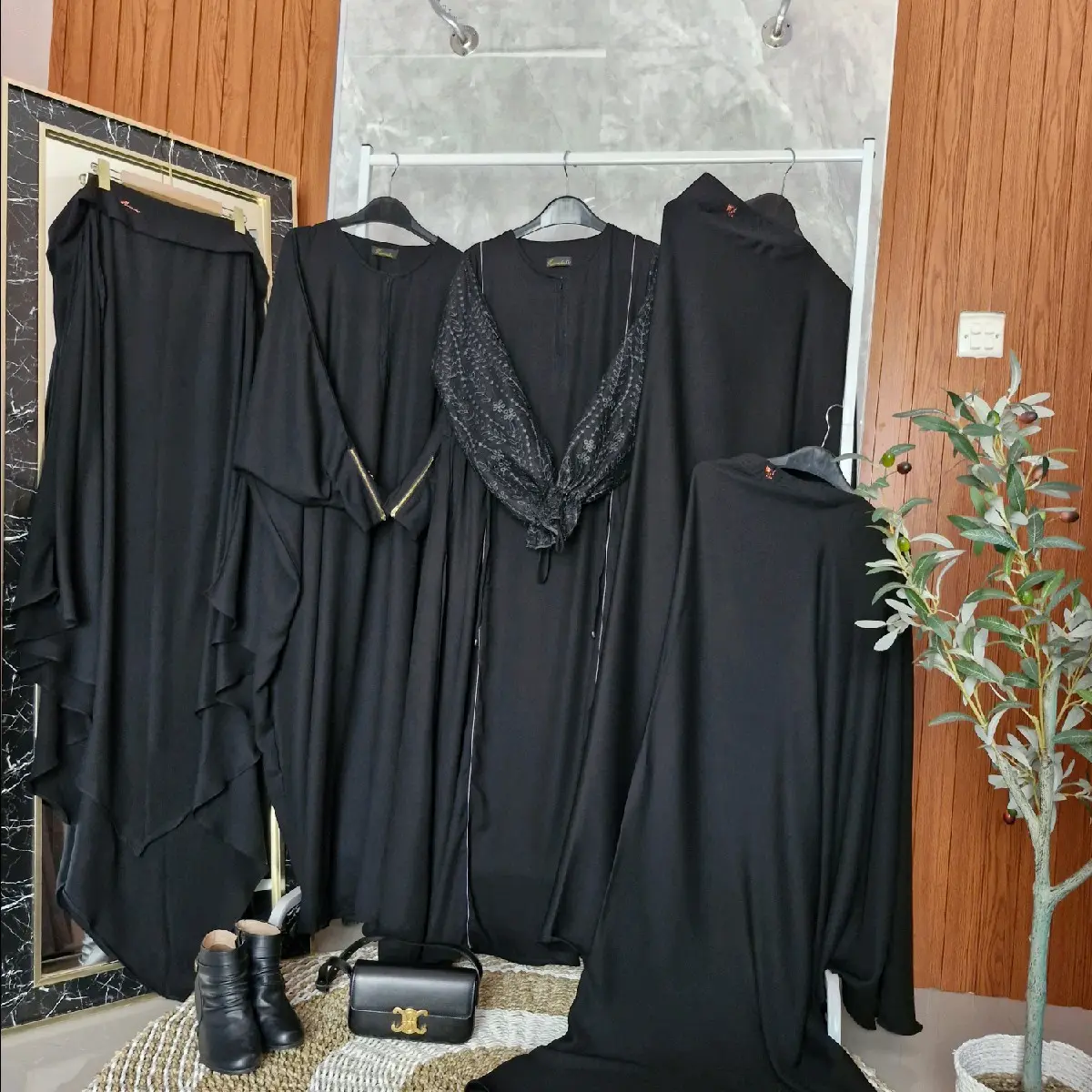 JETBLACK KIARA SERIES by FQueensha ( gamis,abaya, khimar only)