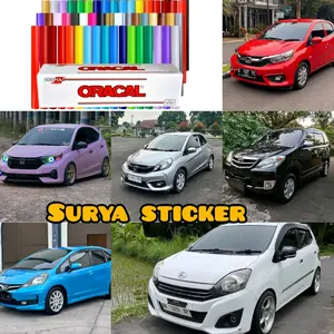 skotlet sticker mobil motor oracal glossy oracal doff lebar 127cm