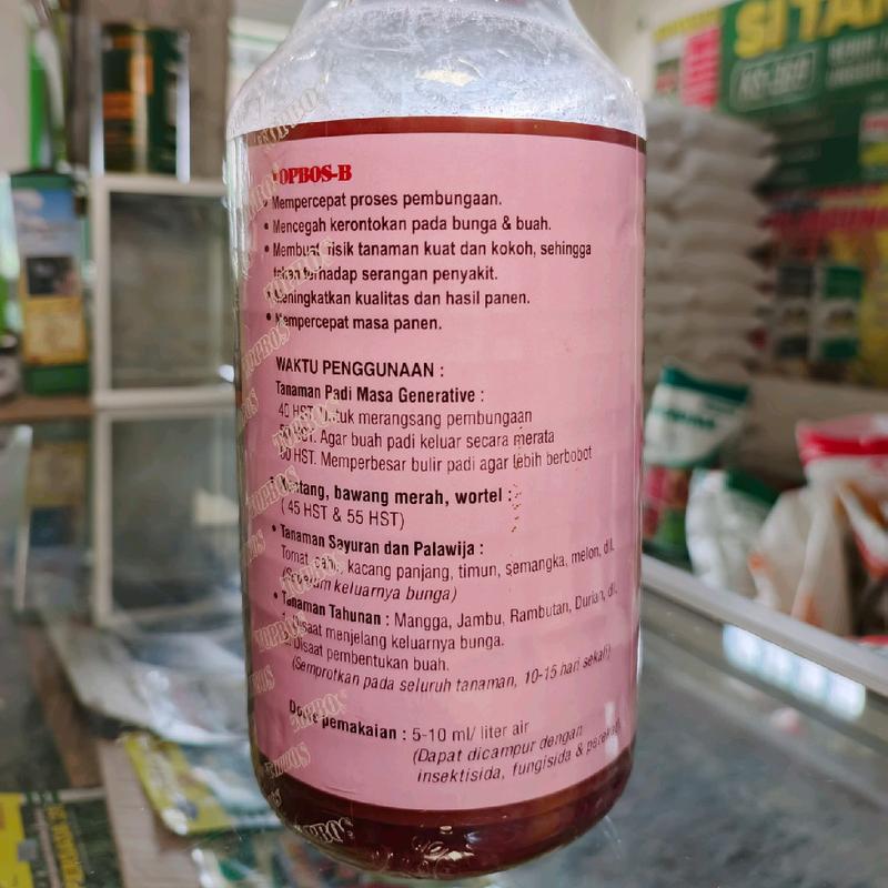 Pupuk Cair Tanaman Majemuk Top Bos B Formula Pembuahan 2