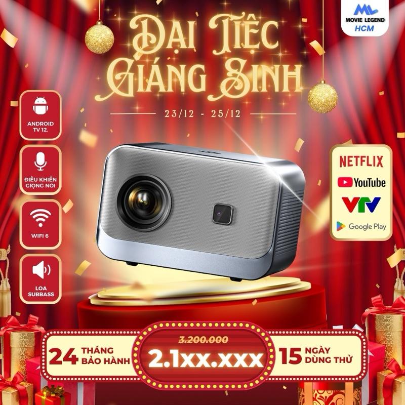   KOL-HCM  Tết 2026   Bản Nâng Cấp - 2026  Máy Chiếu S7 Pro HD - Hỗ Trợ Full HD Hệ Điều Hành Android 12 Projector Bluetooth máy  chiếu  HCM1  HCM DonNguyen - Don Nguyen 