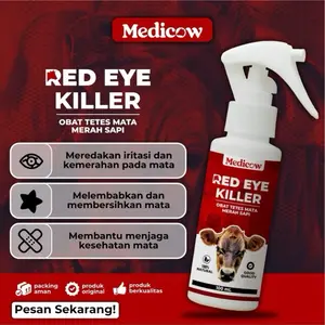 Obat Mata Merah Ternak Medicow Red Eye Killer