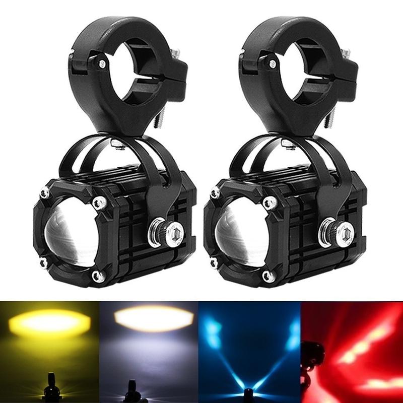Đèn Bi Cầu Mini W2 Trợ Sáng 4 Chế Độ Tích Hợp Auto Passing Bản Mới Sáng Mạnh Ổn…