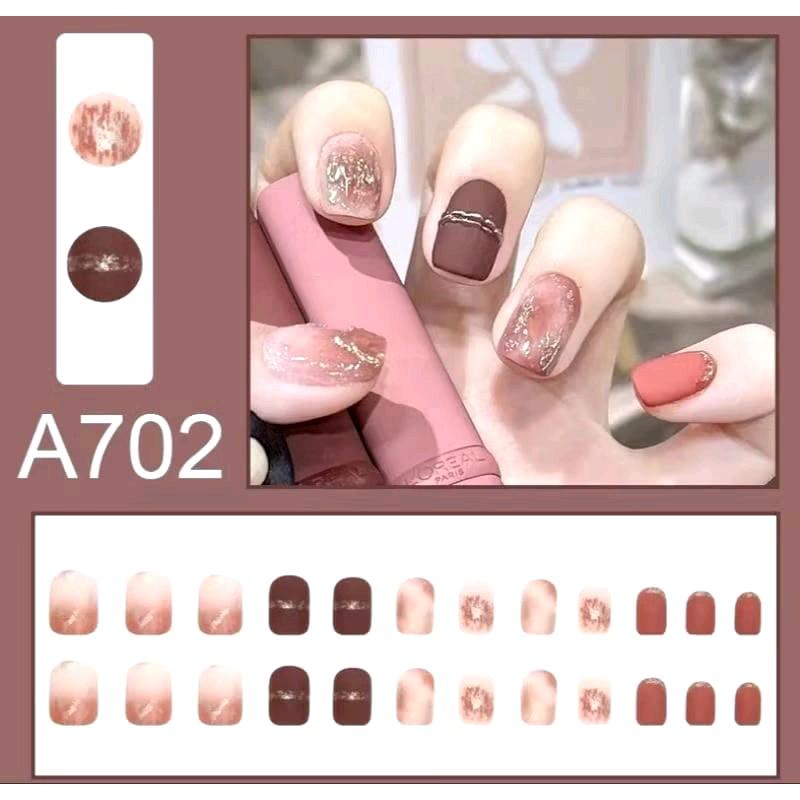 FAKE NAILS WISUDA ACARA UNDANGAN PRAKTIS (FREE LEM CAIR & LEM JELLY) 3