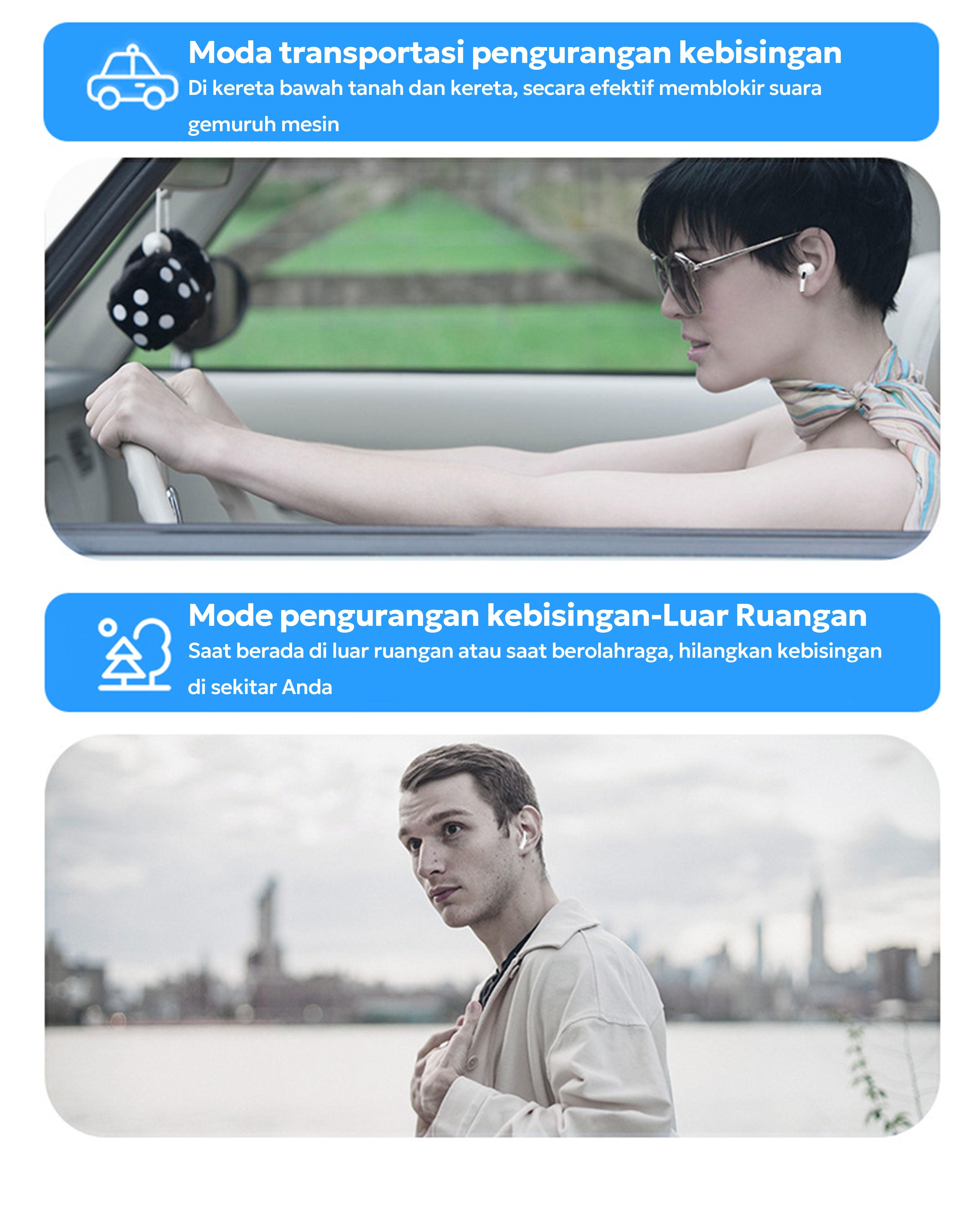 [3 GRATIS] A9 PRO Earbuds Pintar Dengan Layar Resolusi Tinggi, Atur Wallpaper Layar Kunci, Fungsi ANC/ENC, Tahan Air IPX5, Cari Earphone, Kontrol Musik Dan Tampilkan Lirik Untuk iPhone/Android