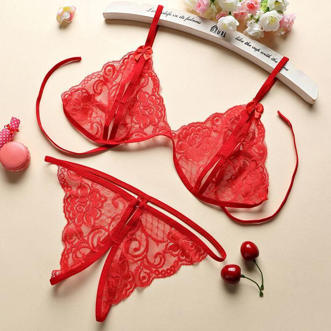 Product Introduction of Đồ Ngủ Ren, Thiết Kế Thâm Nhập Gợi Cảm, Dây Đeo 2 Dây, Hở Eo, Dây Thắt Lưng Hở 2