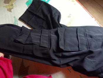 Product Review of SIVALI Bonnie Cargo Pants - Highwaist Loose Cargo - Celana Kargo Wanita - Baggy Pants Panjang Polyester Kulot Casual Hitam Kantor Kantor Formal Kerja Kerja Kerja Basic Karet from I**h 0