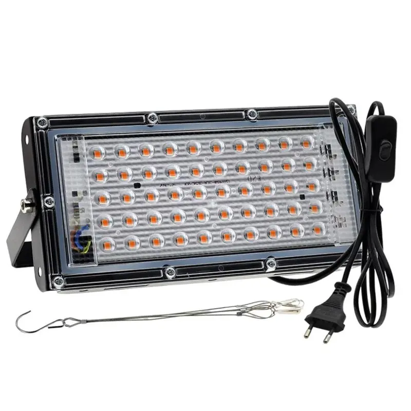 Đèn LED phát triển, Chiếu sáng phổ đầy đủ, cho cây trong nhà thủy canh, phích cắm EU 2