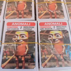 1 ikat kartu kwarted /kartu tepuk/kartu gambar Mainan isi 320 pcs