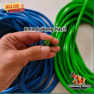 Karet Panah Ikan 8mm Lubang Kecil Premium Quality