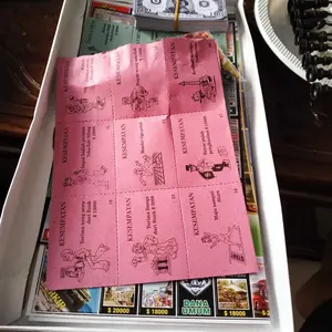 Mainan anak monopoli  | Mainan edukasi anak monopoli,ular tangga,ludo,halma 4IN1 Besar,4IN1 Kecil dan Universal
