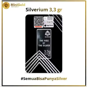 Silverium perak fine silver ready 3.3 gram