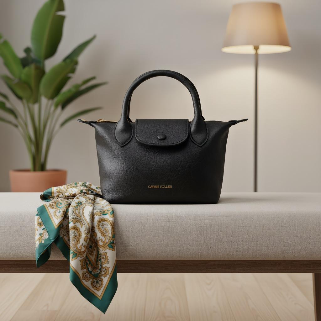 【CARRIEKOLLER】 Tas Selempang Retro Wanita Tas Bahu PU Women's Shoulder Bag