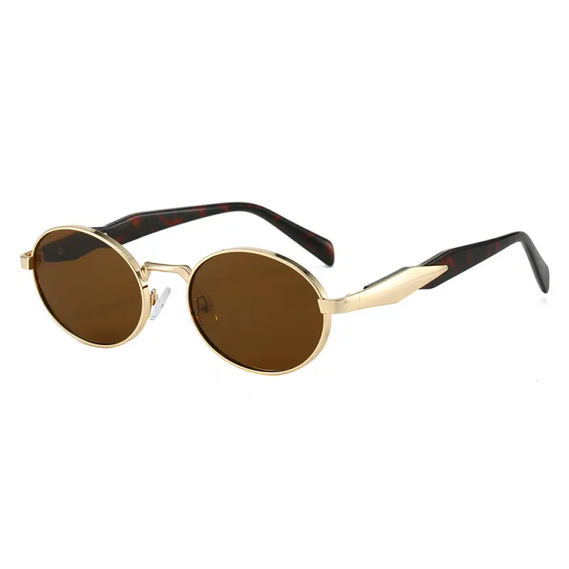 Kacamata Hitam Wanita Fashion Oval ABL9000PR Full Set Box dan lap Sunglasses 7