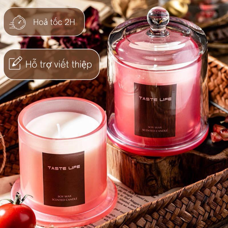  Nến Thơm Phòng Hũ Nến Pha Lê Laluna Sense - Quà Tặng Cao Cấp Valentine Quốc Tế Phụ Nữ - Sinh Nhật Tân Gia Giáng Sinh Trang Trí Decor Phòng Sáp Đậu Nành Sáp Bơ Tinh Dầu Thiên Nhiên  Tinh Dầu Nước Hoa 