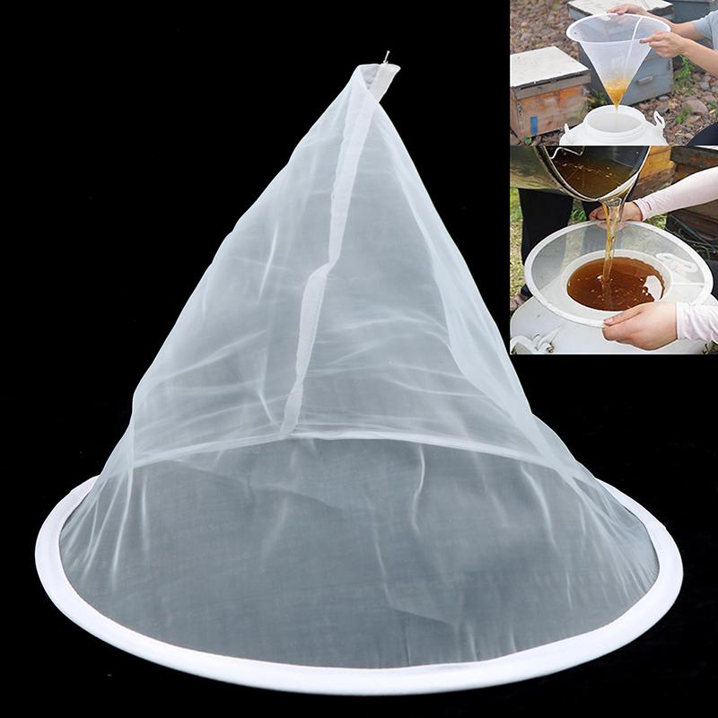 Lưới Lọc Mật Ong 35CM, Lưới Lọc Tạp Chất Siêu Mịn, Vải, Dụng Cụ Nuôi Ong, Phễu 2