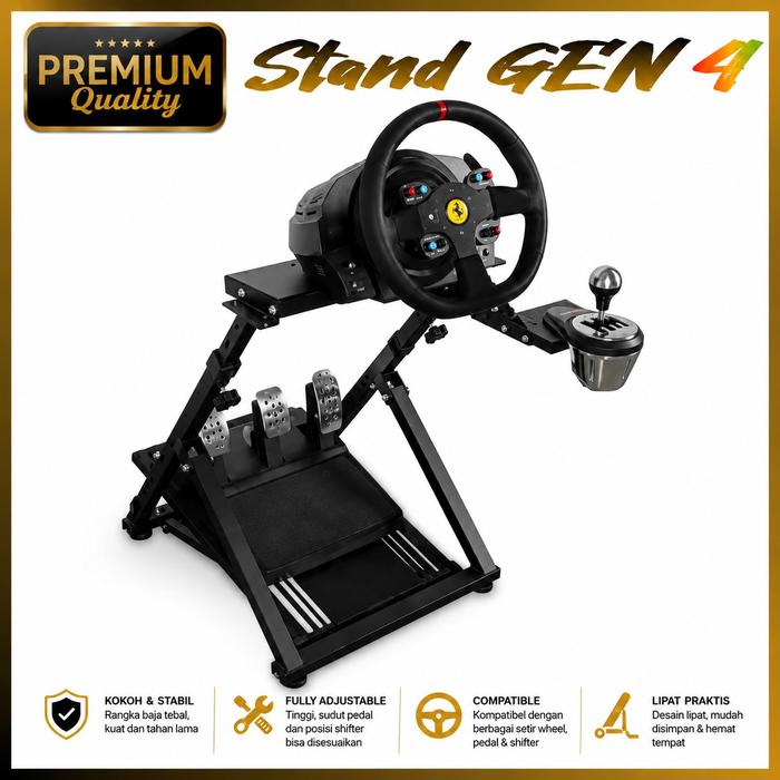 Promo GEN 4 Cockpit 4th Generation Hinged Folding Bracket Racing ...