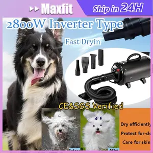 [Ready Stock] 2800W High Power Pet Dryer Professional Alat Pengering Bulu Hewan Mesin Hand Blower krisbow nankai mini Tangan Pembersih Grooming untuk Anjing dan Kucing
