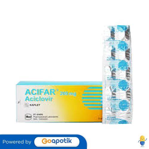 ACIFAR 200 MG BOX 100 KAPLET