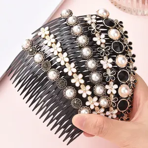 Sirkam Rambut Wanita Mutiara Dewasa Sisir Hair Comb Fashion Korea Elegan Aksesoris Hiasan Rambut XXR AR02