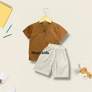 Setelan anak nubi unisex cewek cowok 1-5 tahun baju  anak santai