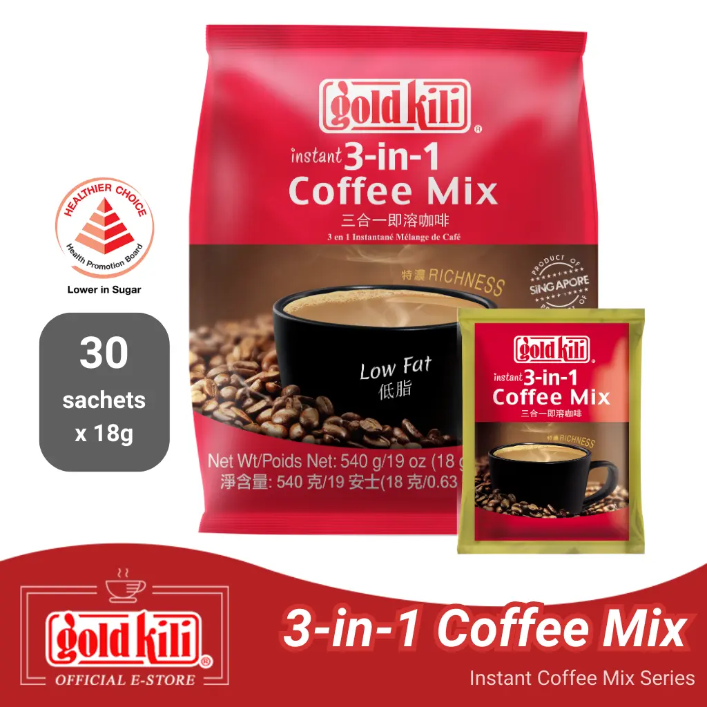 Gold Kili 3-in-1 Coffee Mix Instant Coffee Mix Series