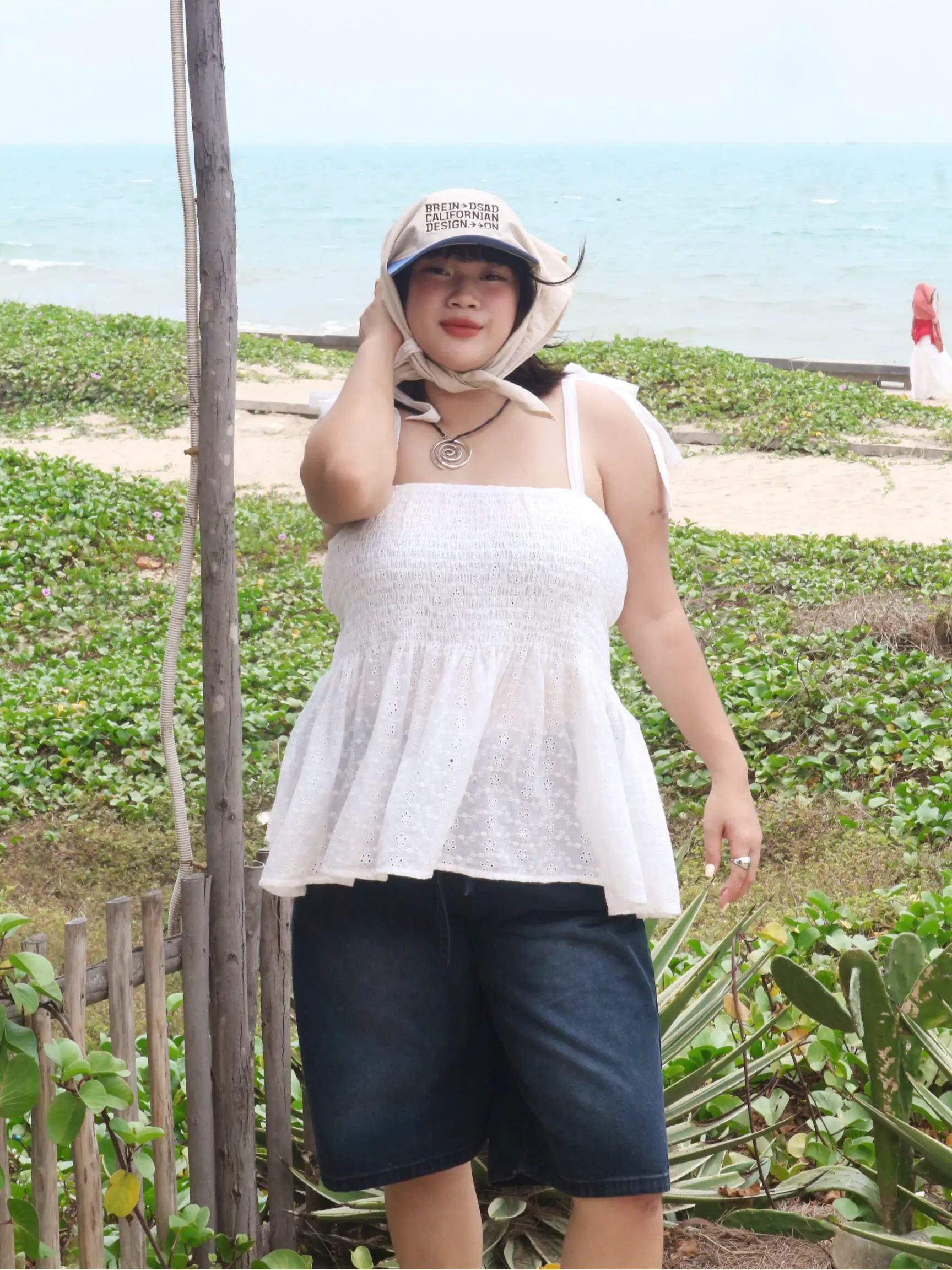 [Bí Gơ Bigsize 70-110kg] Áo 2 dây cột nơ dáng baby doll, có chun co giãn thoải mái cho nữ BIGSIZE