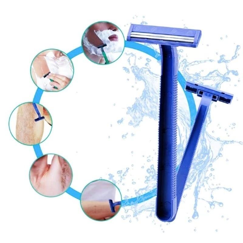 GP PAKET 5PCS KEROKAN KUMIS 2 MATA PISAU/ALAT CUKUR JENGGOT 2 MATA PISAU/PISAU CUKUR KUMIS/PENCUKUR KUMIS 2
