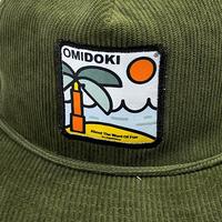 Gambar Topi Rope Hat Patch Corduroy Visor Pendek Omidoki Topi Baseball Skena Caps Army Noin dari Omidoki_NEW Kab. Bogor 2 Tokopedia