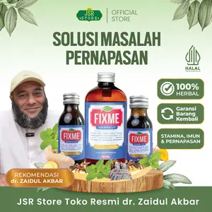 FIXME + Flu Batuk Melegakan Pernapasan + Kemasan 80-120-330gr - Rekomendasi dr. Zaidul Akbar