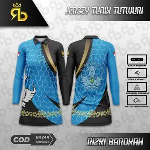 Jersey Tunik Tutwuri Wanita Dryfit Milanoo Premium - Sport, Atasan - Olahraga-pakaian wanita