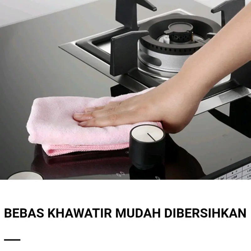FOTILE Kompor Tanam Gas 2 Tungku/Built-In Hob Gas type GHG78211 Free Baterai Free Installasi 5