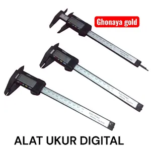 Digital Caliper Elektronik Penggaris Alat Ukur Digital Caliper Alat Ukur Presisi Tinggi