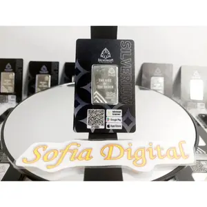 Silverium 3.3 dan 9.9 gram (Logam Mulia Perak 99 9% Asli) Ready tanpa pree order  Kualitas premium