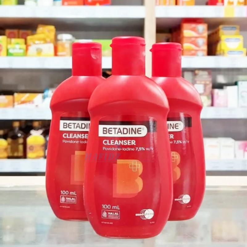 BETADINE - Antiseptic Skin Cleanser 100 ml | Sabun Antiseptik Cair 3