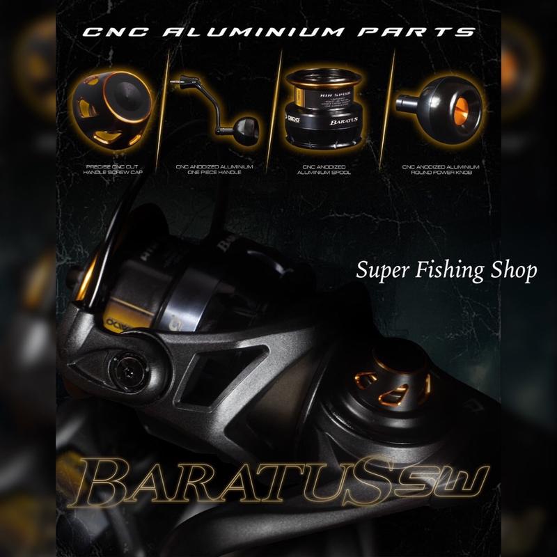 Reel Daido BARATUS HS SW High Speed Saltwater Power Handle 3