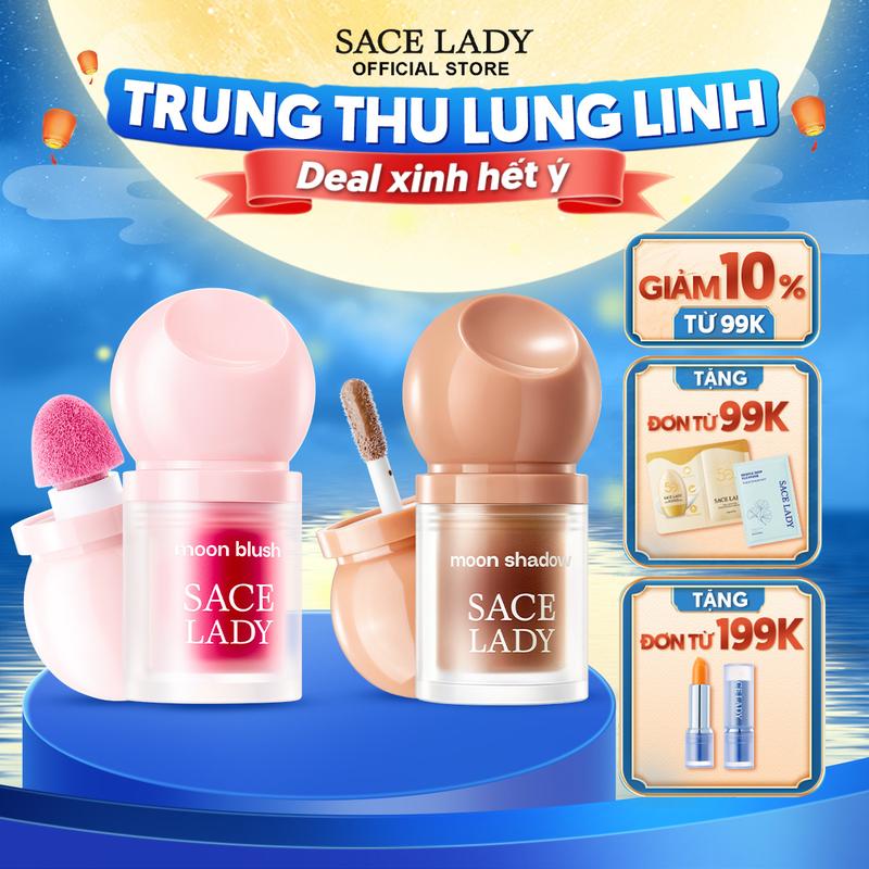 [Mua 1 Tặng 1] Phấn tạo khối dạng lỏng SACE LADY 3.8g+ Phấn má hồng dạng lỏng chống nước lâu trôi tự nhiên 3.8g