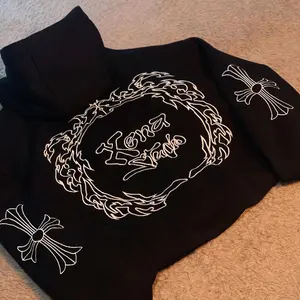 XENA | HODDIE BOXY DOUBLE ZIPPER XENA EMBROIDERY UNISEX