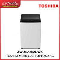 Gambar TOSHIBA MESIN CUCI AW-M901BN-WK 8 KG TOP LOADING 1 TABUNG AWM901BNWK AW M901BN WK dari CANDI ELEKTRONIK Kota Surakarta 1 Tokopedia