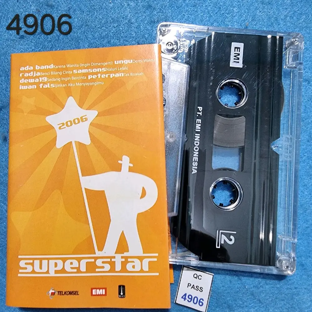 Kaset pita Kompilasi Superstar 2005 / Peterpan Ada Band Iwan Fals