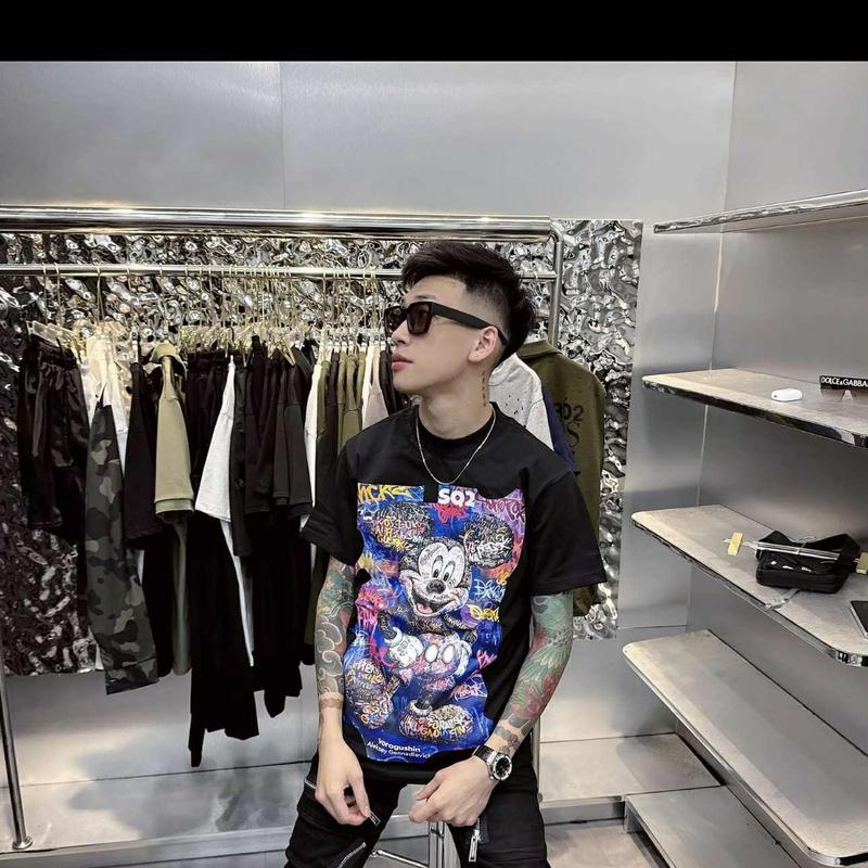Áo Thun In Trend Chuột Mickey Nhiều Màu Cho NAM Boy Phố