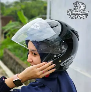Helm Centro Mirip Ori | Helm Ori SKS Free Sticker | Helm Dewasa SNI Busa Tebal COD Motorcycle