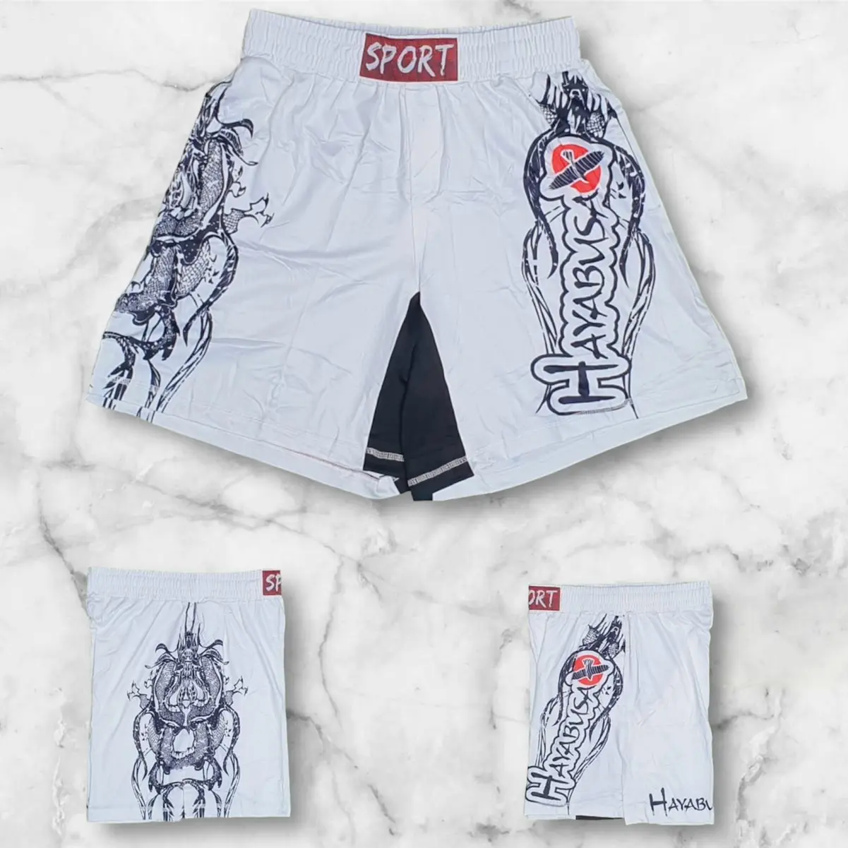 CELANA PENDEK BOXING MUAYTHAI UFC BELA DIRI MMA TARUNG BEBAS IMP Uniseks Nyaman Olahraga