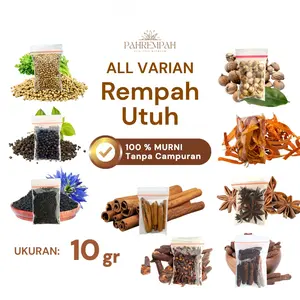 [LENGKAP] Rempah Rempah UTUH 10gram Grade A - Bumbu Masak & Bahan Jamu Tradisional Pilihan