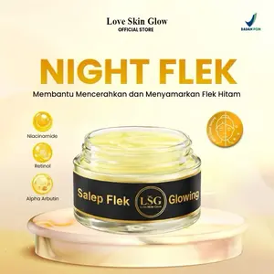 LSG SALEP CREAM FLEK ( KEMASAN BARU ) AMPUH MEMUTIHKAN FLEK BANDEL HITAM MENCERAHKAN PERAWATAN MENGENCANGKAN
