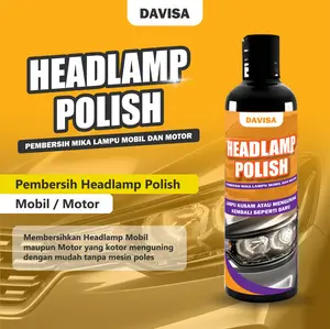 Headlamp Polish Pembersih Lampu Kendaraan Mobil dan Motor