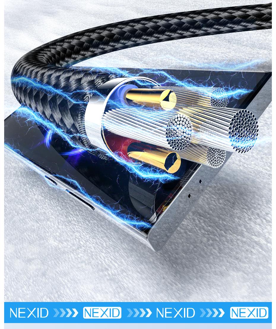 NEXID Kabel Data PD29W 1.2 Meter Type C USB C to Lightning Fast Charging untuk iPhone 11 12 13 14 Pro Plus Max dengan Penampilan Maksimal NEXID Kabel Data PD29W 1.2 Meter Type C USB C to Lightning Fast Charging untuk iPhone 11 12 13 14 Pro Plus Max dengan Penampilan Maksimal