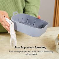 Gambar IDEALIFE - Silicone Air Fryer Tray - Nampan Penggorengan - (AT-1601) - BEIGE dari IDEALIFE ONLINE STORE Kota Administrasi Jakarta Utara 5 Tokopedia