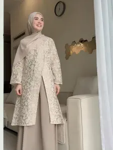 Amaya - Tunik Bordir Premium / Tunik Lebaran bordir Katbol 3D bahan Papersilk