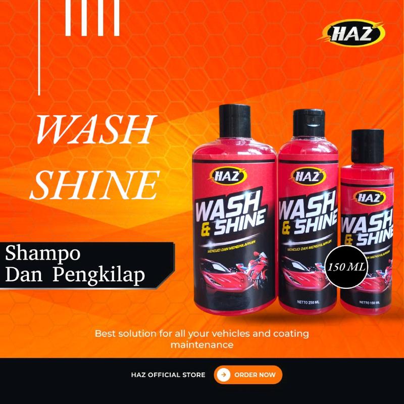 Shampo dan Wax | Sabun Cuci sekaligus Pengkilap kendaraan Motor dan Mobil - Car kemasan 150ml Microfiber 0